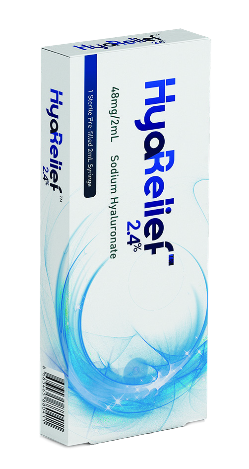 HyaRelief 2,4 %, 48 mg v 2 ml