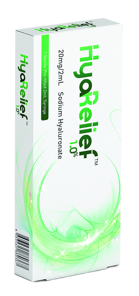 HyaRelief 1,0 %, 20 mg v 2 ml