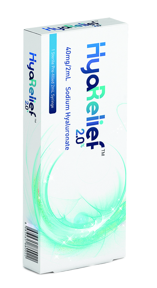 HyaRelief 2,0 %, 40 mg v 2 ml
